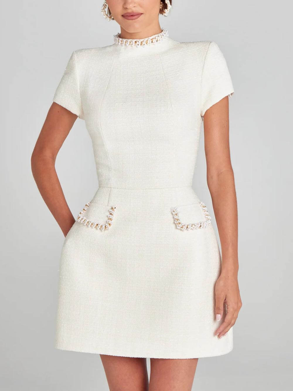 Velora | Pearl Mini Dress
