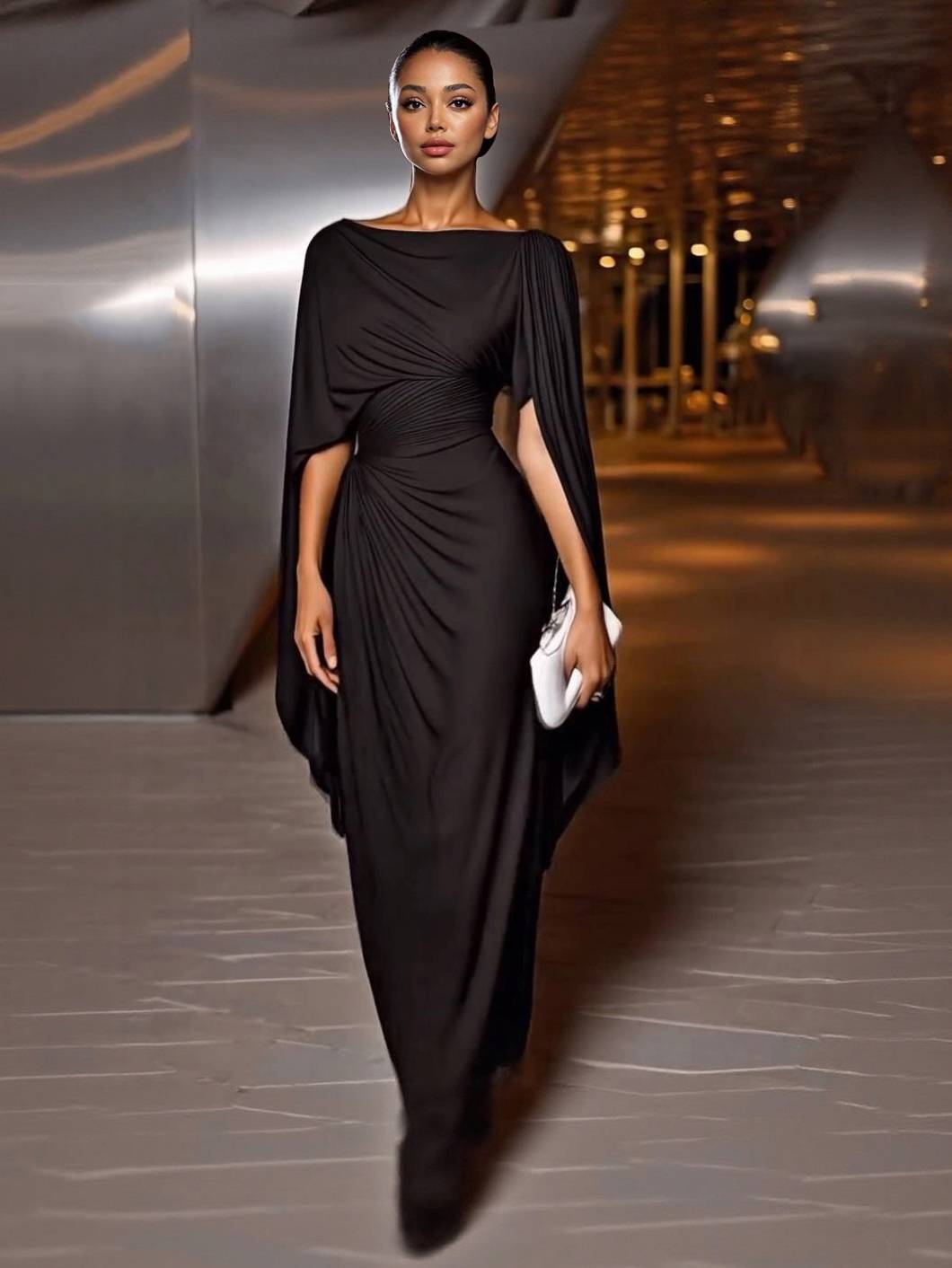 Harbour Lane | Draped Maxi Dress
