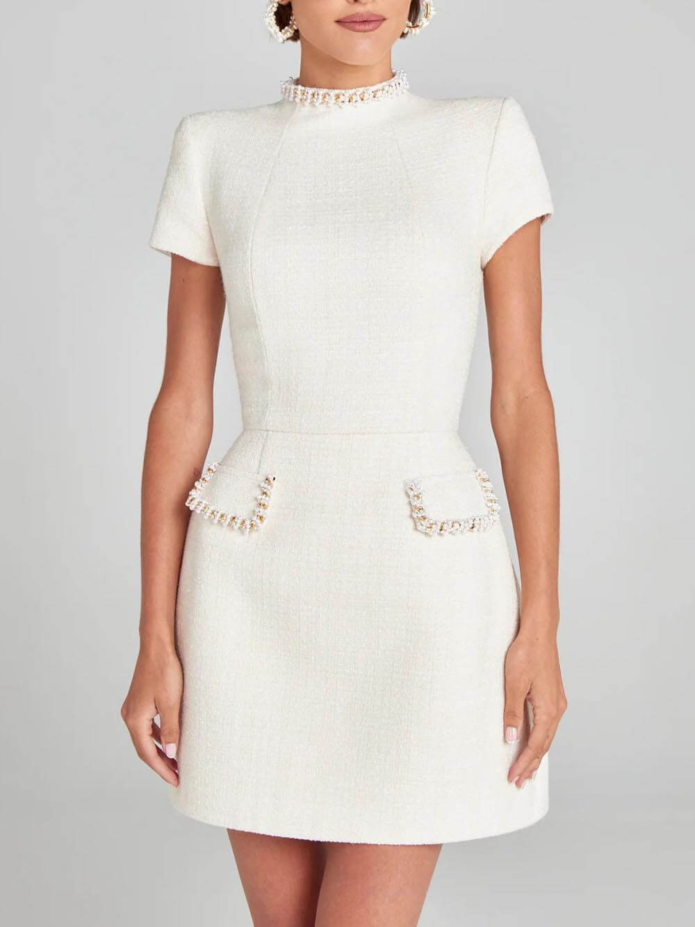 Velora | Pearl Mini Dress