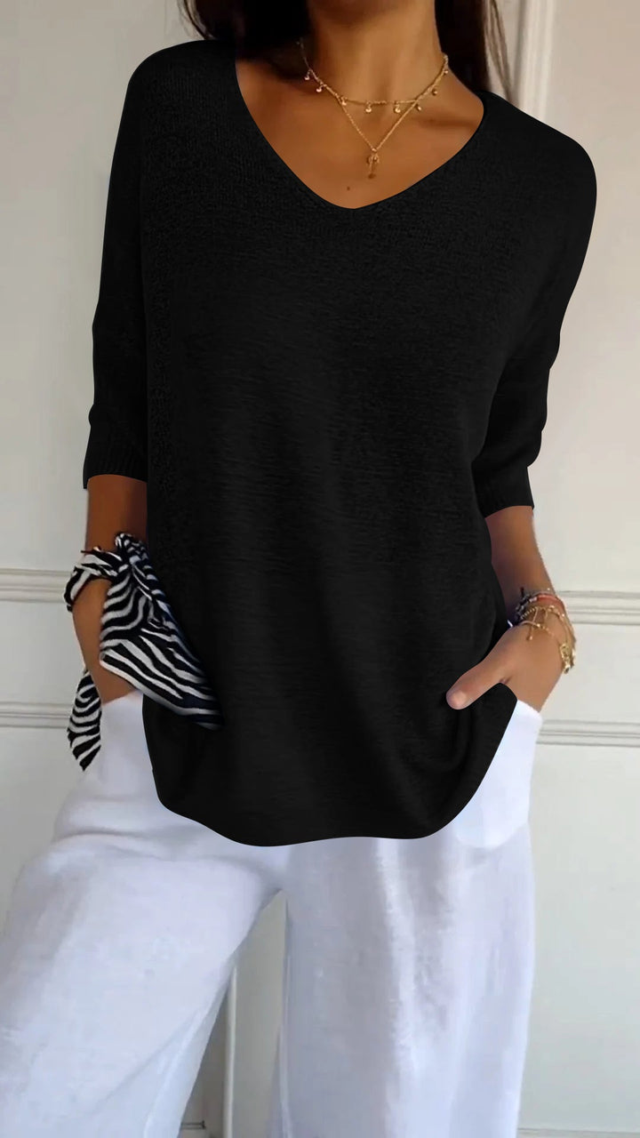 Harper™ – Easy Wear V-Neck Top