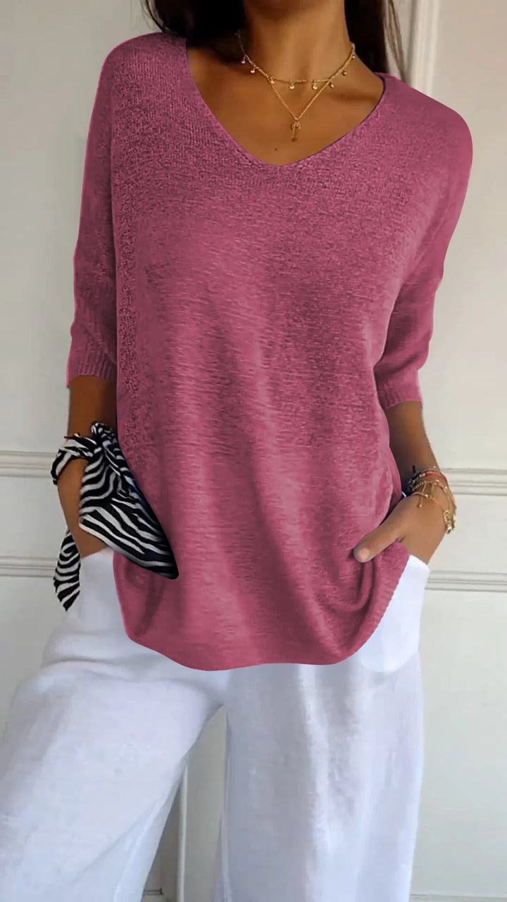 Harper™ – Easy Wear V-Neck Top