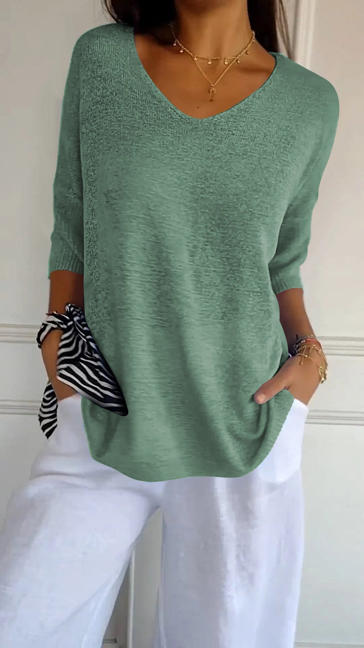 Harper™ – Easy Wear V-Neck Top