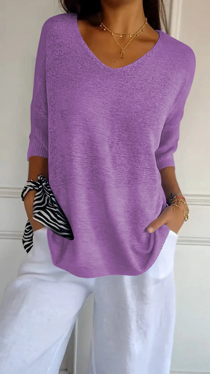 Harper™ – Easy Wear V-Neck Top