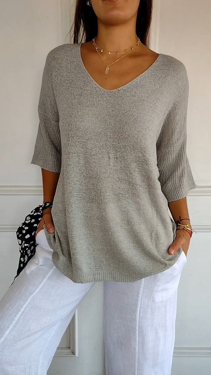 Harper™ – Easy Wear V-Neck Top