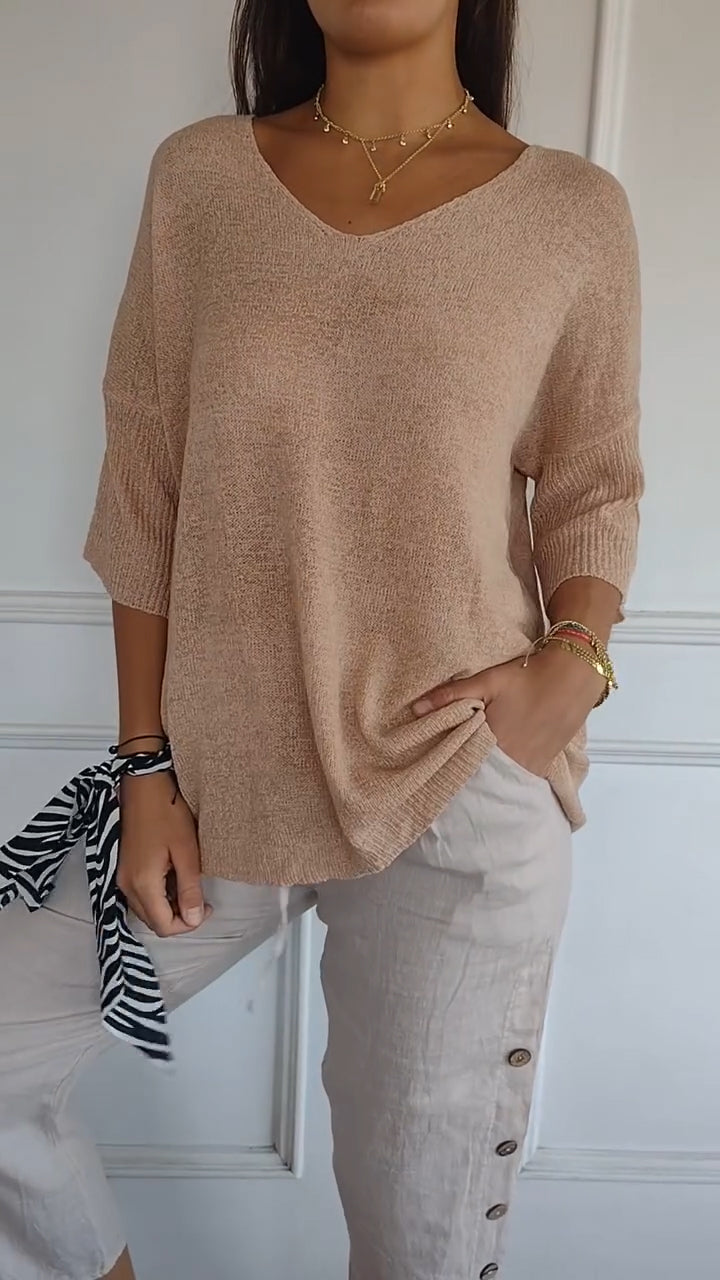 Harper™ – Easy Wear V-Neck Top