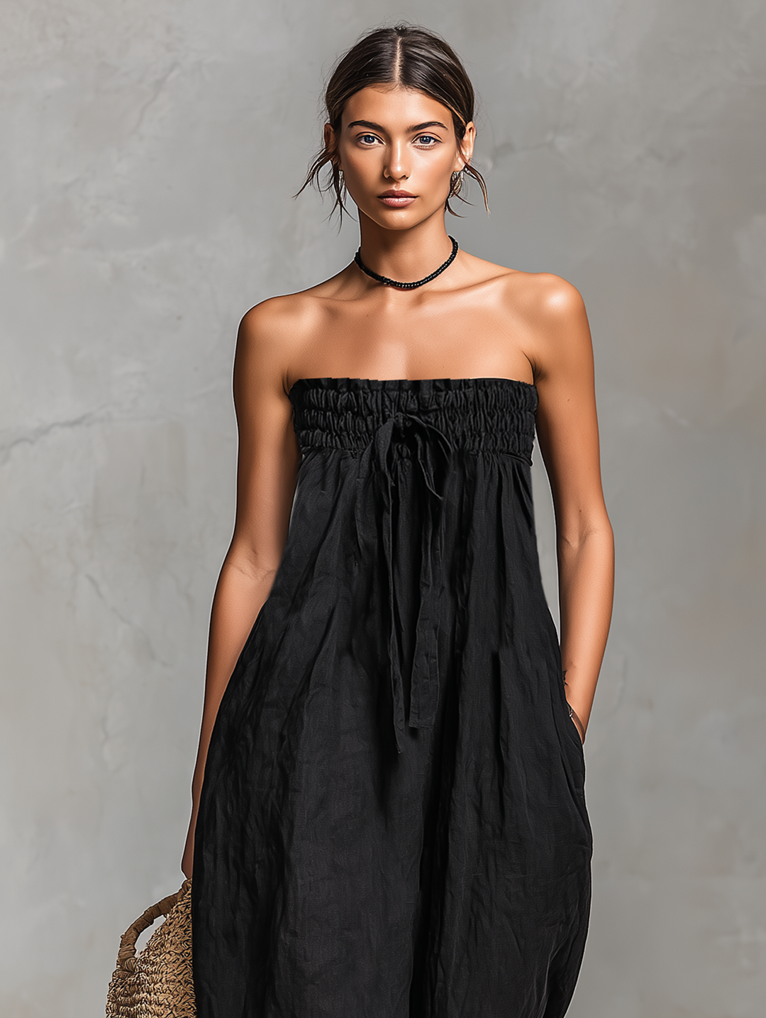 Monaco Strapless Jumpsuit