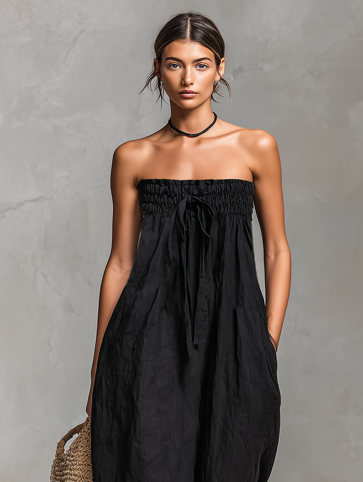 Monaco Strapless Jumpsuit