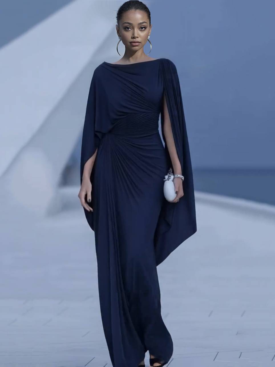 Harbour Lane | Draped Maxi Dress