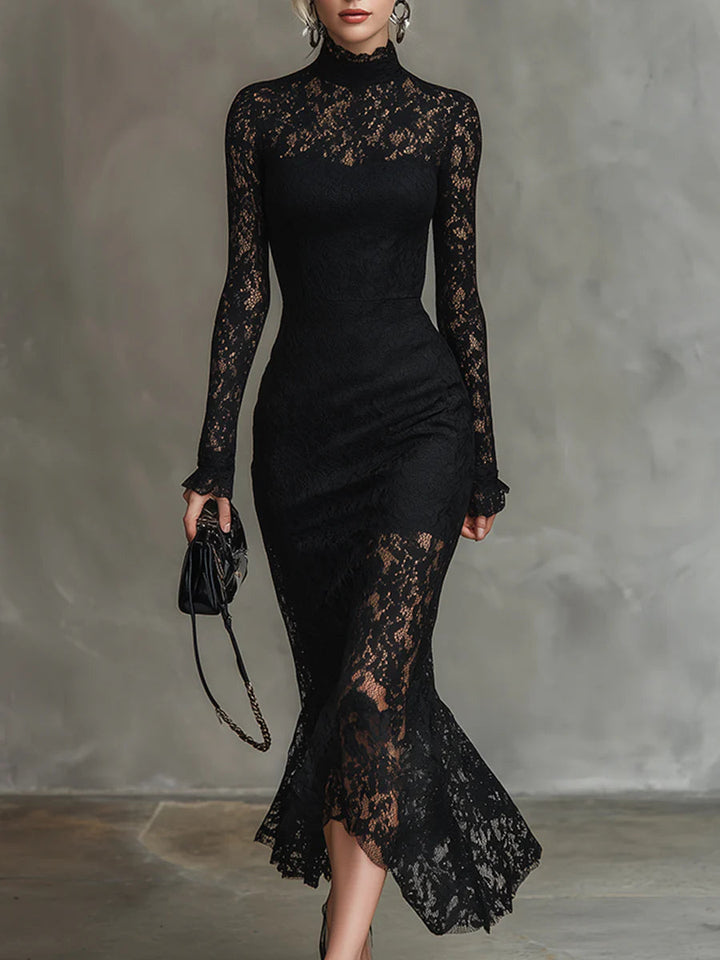 Bellissima Lace Fishtail Maxi
