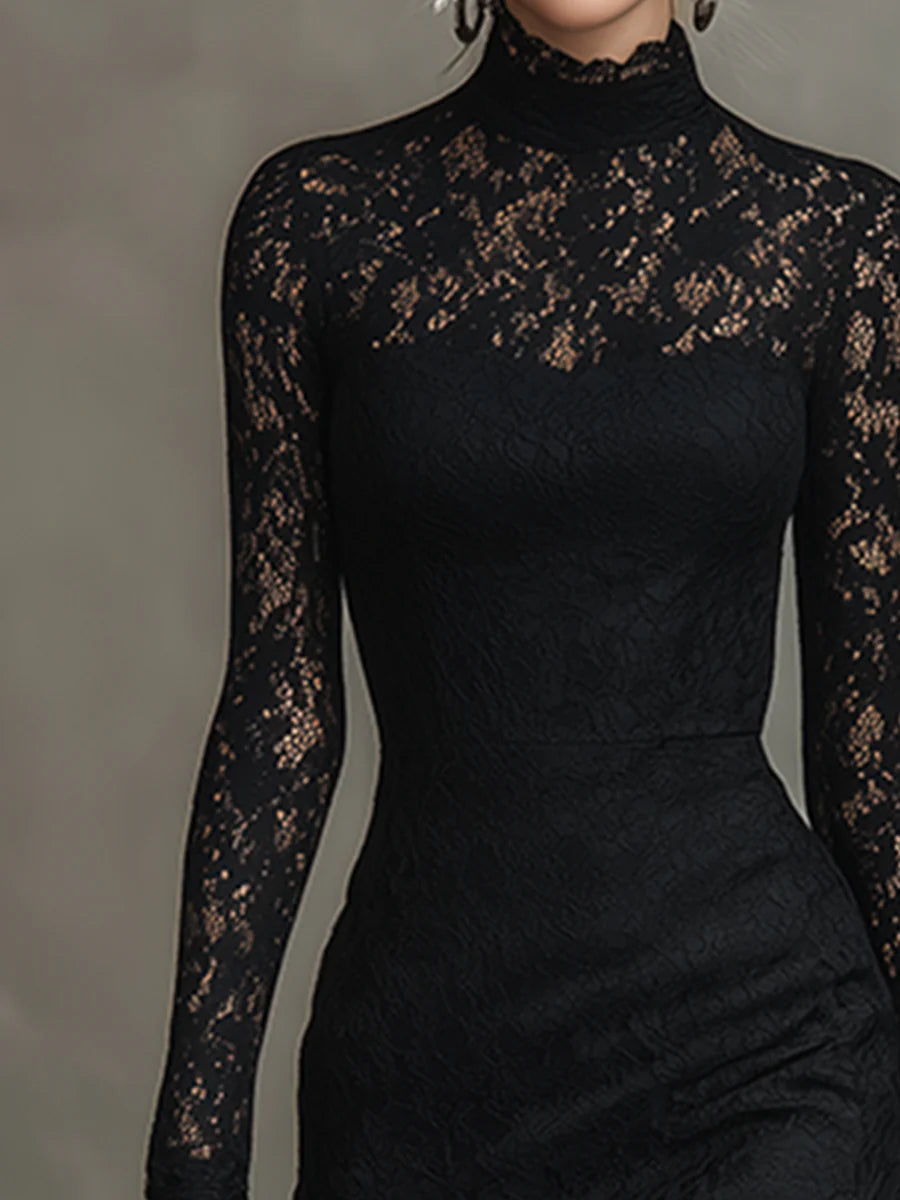 Bellissima Lace Fishtail Maxi