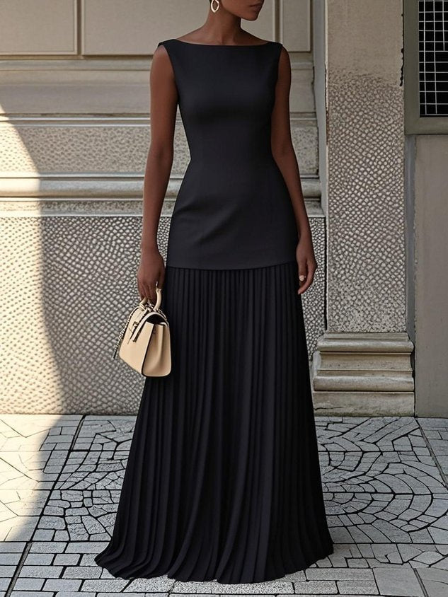 Soléna Elegant Maxi Dress