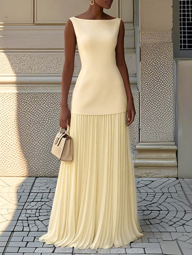 Soléna Elegant Maxi Dress