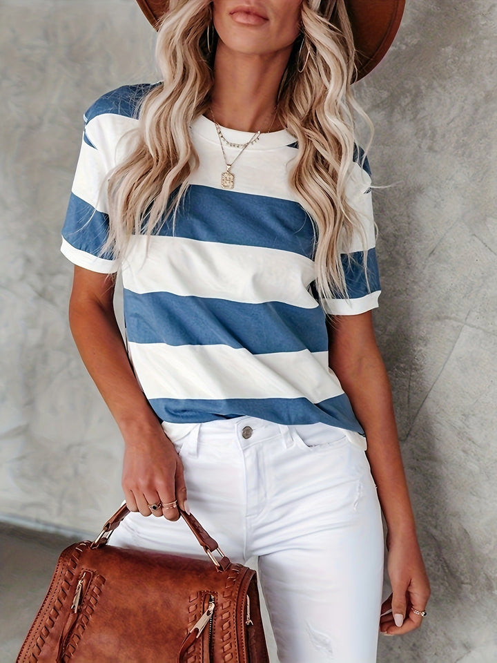 Mia™ – Effortless Stripe Top