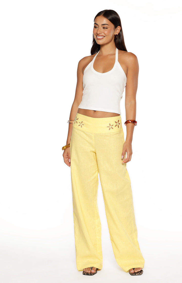 Sunflower Breeze Wide Leg Pants