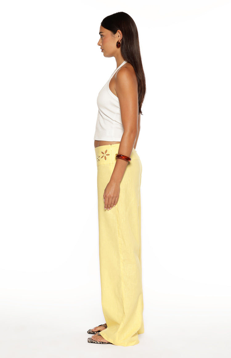 Sunflower Breeze Wide Leg Pants