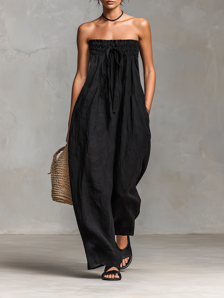 Monaco Strapless Jumpsuit