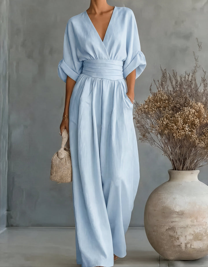 Victoria Wide Leg Jumpsuit