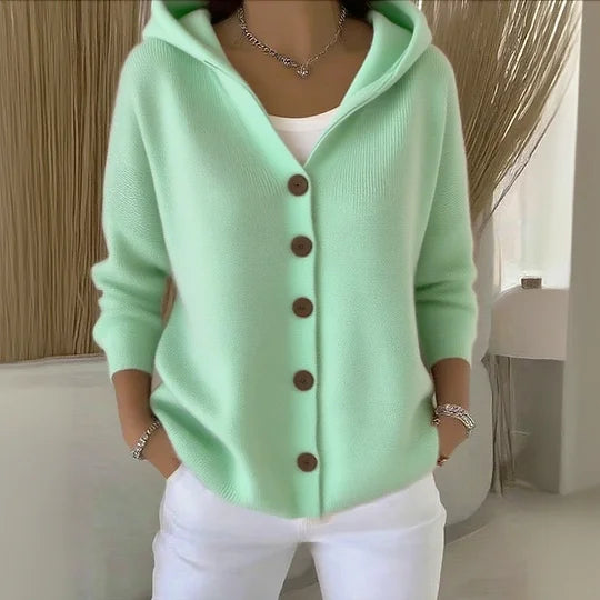 Natalie™ | Soft Cotton Blend Cardigan