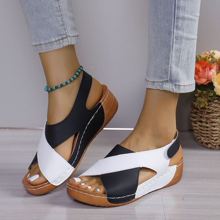 Olivia™ – Premium Wedge Sandals