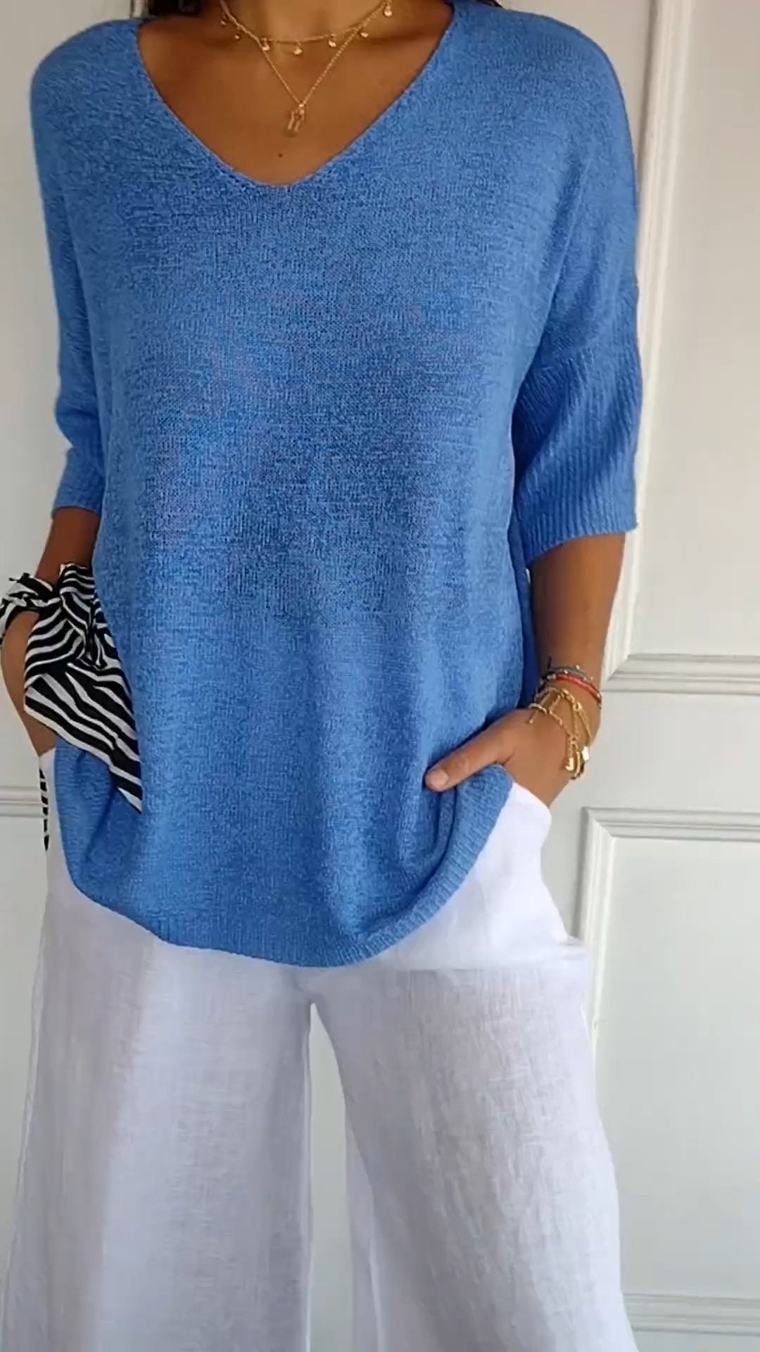 Harper™ – Easy Wear V-Neck Top