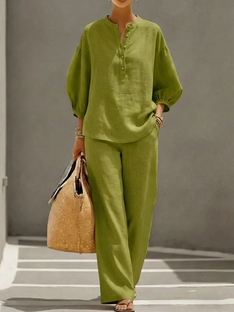 Grace | Linen Two-Piece Set