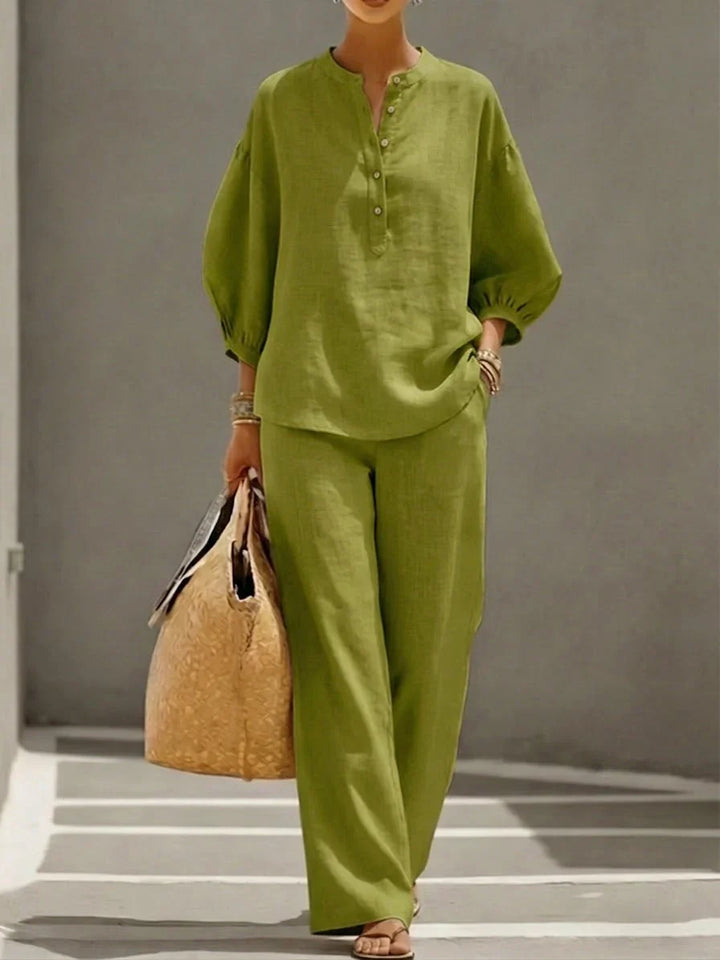 Grace | Linen Two-Piece Set