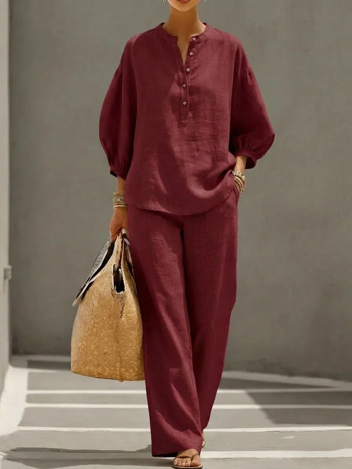 Grace | Linen Two-Piece Set