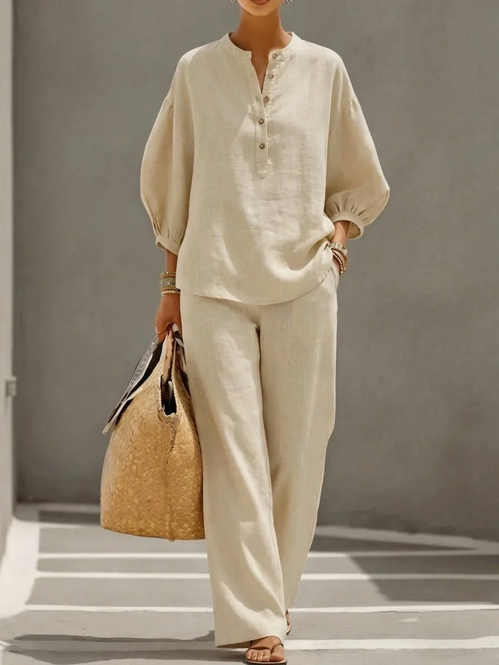 Grace | Linen Two-Piece Set