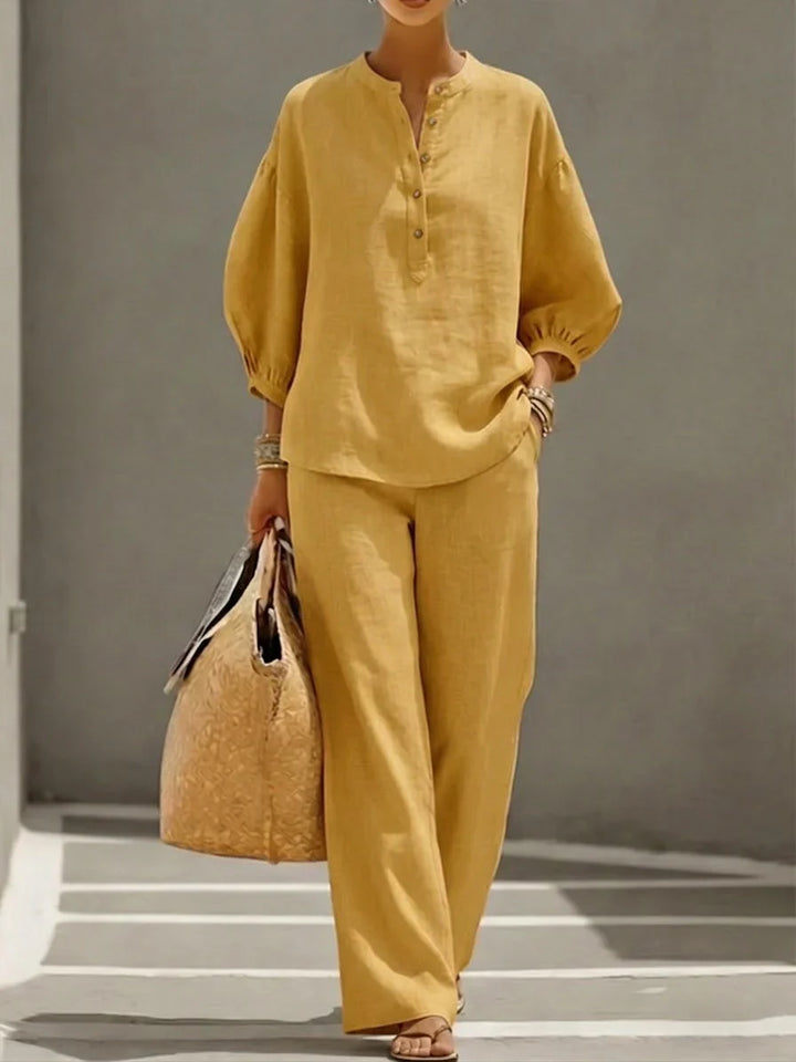 Grace | Linen Two-Piece Set
