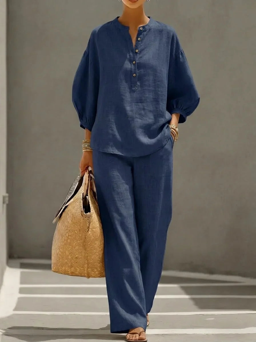 Grace | Linen Two-Piece Set
