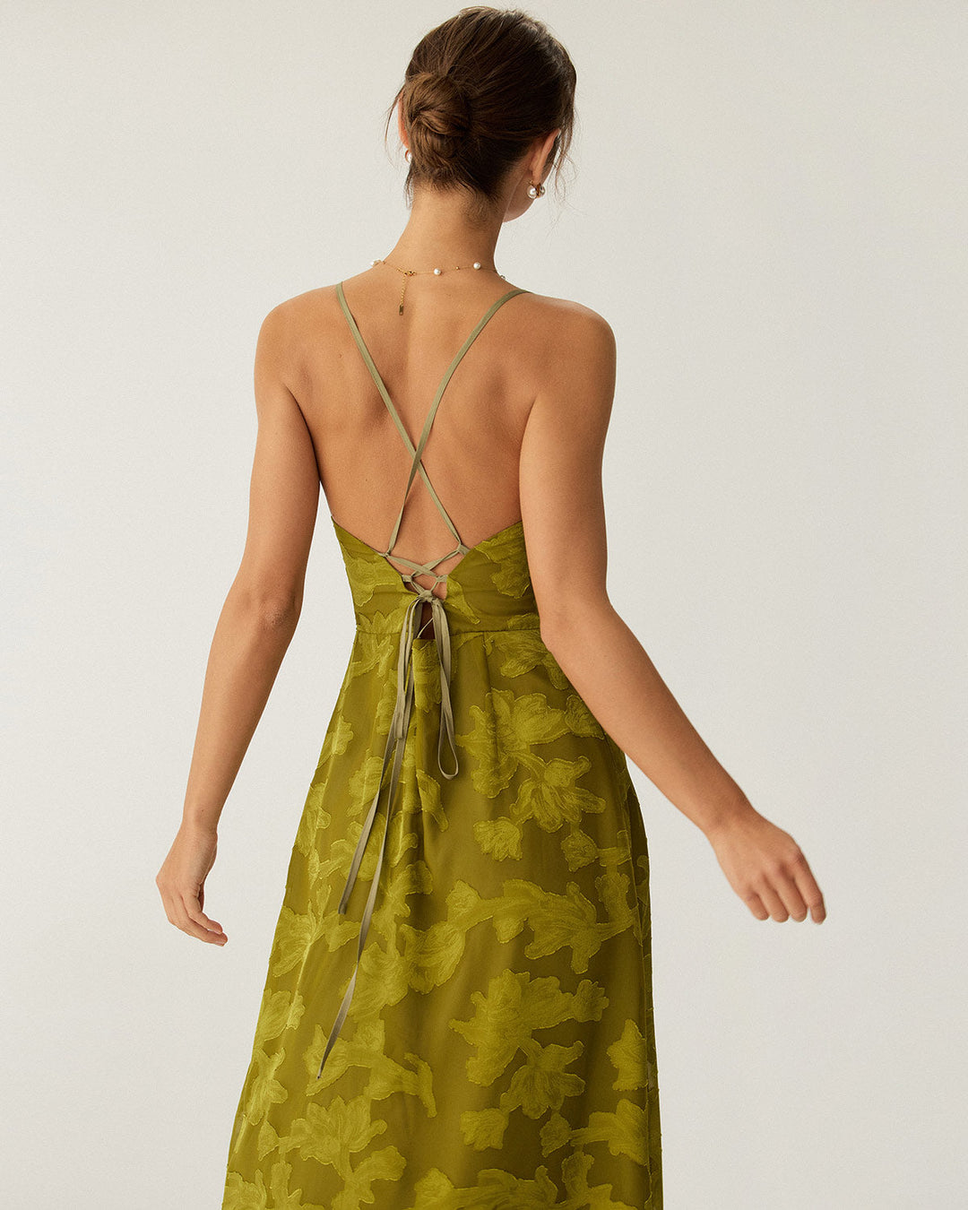 Secret Garden Backless Maxi Dress — Effortless Elegance